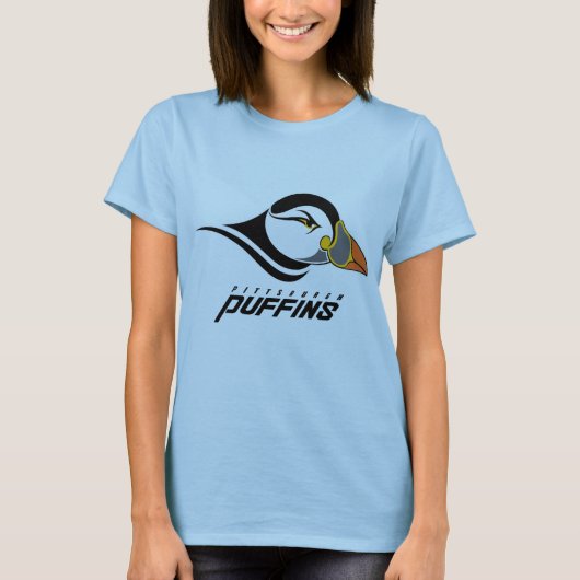 Pittsburgh Puffins Classic Logo Tシャツ (正面)