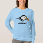 Pittsburgh Puffins Classic Logo Tシャツ (正面)