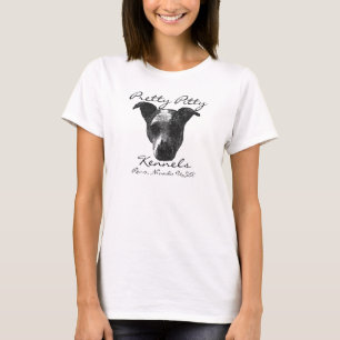 Pittyのかわいらしい犬小屋 Tシャツ