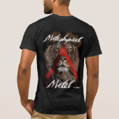 PitZillAとPitDriverのライオンロゴOGシャツ Tシャツ (裏面)