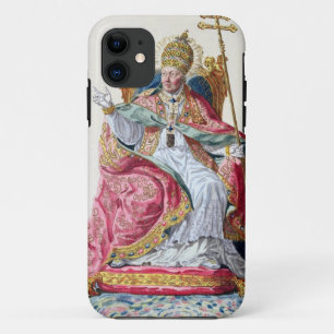 Pius法皇「Receuil des EstampesからのVI (1717-99年)、 iPhone 11 ケース