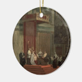 Pius法皇VII (ルイージBarnaba Chiaramonti) (1742-18年 セラミックオーナメント (左)