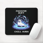 Pive Buff Chill Aura Pixel Art Seal Retro Gaming  マウスパッド (マウス)
