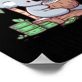 Pive Income Koalaステッカー ポスター (角)
