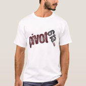 Pivot 613基本シャツ – ダークロゴ tシャツ (正面)