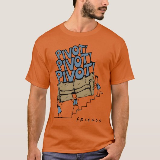 pivot pivot friend work men women friend friend tシャツ (正面)