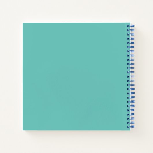 Pivot Table square notebook ノートブック (裏面)