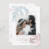 PIXデジンMONSTERA日付を保存 セーブザデート (正面/裏面)