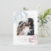 PIXデジンMONSTERA日付を保存 セーブザデート (スタンド正面)