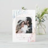 PIXデジンSILVER PALMSは日付を保存 セーブザデート (スタンド正面)