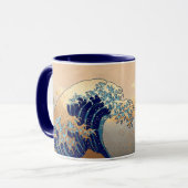 Pix Zinesヴィンテージ素晴らし、Hokusi 飾 Wave、Hoksui 葛 Wave マグカップ (正面左)