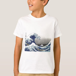 Pix Zinesヴィンテージ素晴らし、Hokusi 飾 Wave、Hoksui 葛 Wave Tシャツ