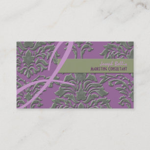 PixDezin Florentius damask/DIY背景 名刺
