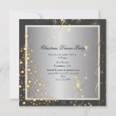 PixDezineクリスきらめくマスツリー 招待状 (裏面)