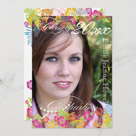 PixDezineハワイアンHibiscus, 2011 Scalations 招待状 (正面/裏面)