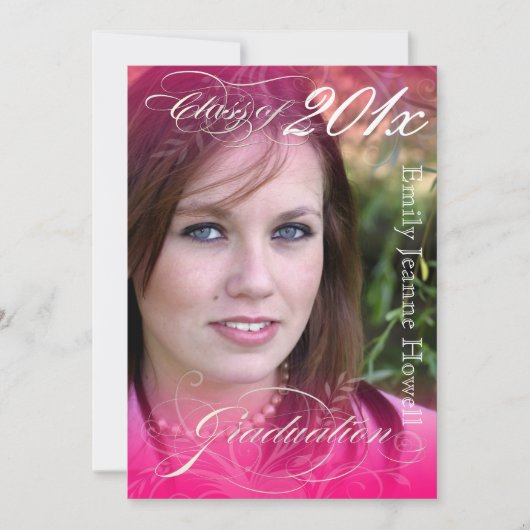 PixDezine、2011ファンシー目盛 招待状 (正面)