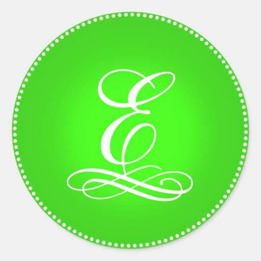 PixDezine DIYフォント+背景色/スクロール ラウンドシール (正面)