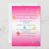 PixDezine Fancy、2011 年卒業式 招待状 (裏面)