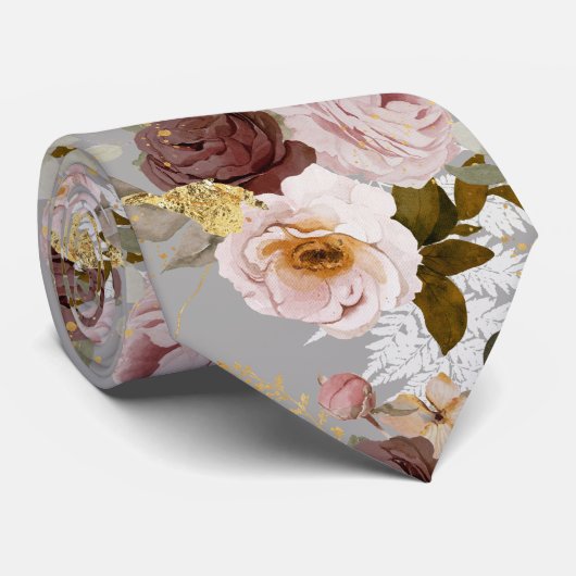 PixDezine H2 バーガンディー ブラッシュ ローズ DIY 背景 ネクタイ (ロール)