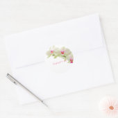 PixDezine mauiピンクオーキッド ラウンドシール (封筒)