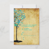 PixDezine rsvp viintage青いメープル葉 (裏面)