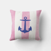 PixDezinesいかり航海の/シェブロン/水彩 クッション (裏面)