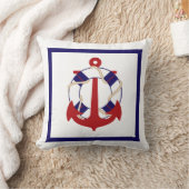 PixDezinesいかり/ライフサ航海のーバー/ダイカラー クッション (ブランケット)