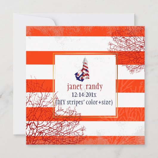 PixDezinesいかり+ライフセーバ+ライトハウス 招待状 (正面)