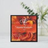 PixDezinesがオレンジ色のカラユリを燃やした 招待状 (スタンド正面)