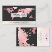 PixDezinesがグローバル/バラ金ゴールドワーフェイクドマップに変換中 名刺 (正面/裏面)