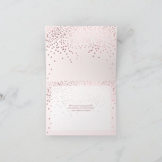 PixDezinesが私のブライドメイドになる 招待状 (内部)