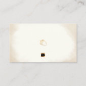 PixDezinesどんぐり/疑似ゴールド/プレースカード プレイスカード (裏面)