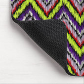 PixDezinesのイカットシェブロンのDIY背景 マウスパッド (コーナー)