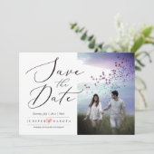 PixDezinesのエレガントなカリグラフィー スクリプト 招待状 (スタンド正面)