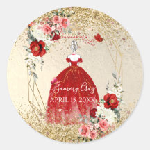 PixDezinesのキンセアニエラ H2 フラワーズ レッドドレス