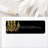 PixDezinesのクリスタルシャンデリア/DIY背景 ラベル (インサイチュ)