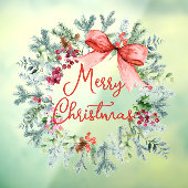 PixDezinesのクリスマスリース ウィンドウサイン (シート3)