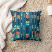 PixDezinesのシェブロン/ヘリングパターン クッション (ブランケット)