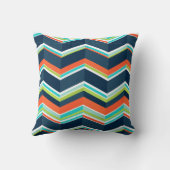 PixDezinesのシェブロン/ヘリングパターン クッション (裏面)