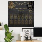 PixDezinesのシャルボード/チャードリア/シーティングチャート ポスター (ホームオフィス)