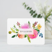 PixDezinesのディレクション ミツヴァー/フラワーミズコロジー エンクロージャーカード (スタンド正面)