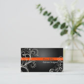 PixDezinesのパスタイリッシュール渦 名刺 (スタンド正面)