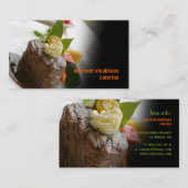 PixDezinesのフィレットミ뇥、ケータリング 名刺 (正面/裏面)