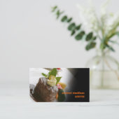 PixDezinesのフィレットミ뇥、ケータリング 名刺 (スタンド正面)