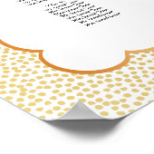 PixDezinesのフェイク金ゴールドスペック/バラ/シーティングチャート ポスター (角)