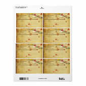 PixDezinesのマップルブランチ ラベル (フルシート)