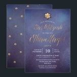 PixDezinesのミニマルオンブレーブルバースデー, スクリプト 招待状<br><div class="desc">PixDezinesのスタイリッシュでモダンなミニマルブルーオンブレーバースデー。モダンな手書きスクリプトフォントを追加。  偽のゴールドのダビデの星にイニシャル。  同じ表示フォントを偽のゴールドでカスタマイズしたい場合は、お問い合わせください。  任意のイベントでDIY。不要なレイヤーを削除するだけ。  当社の動的なデザインにより、すべての要素を編集できます。  詳細を見るには、以下のURLをコピー＆ペーストしてください: www.zazzle.com/pixdezines mitzvah?rf=238007904023613149  Copyright © 2019 PixDezines™.  すべての権利を保有します。</div>