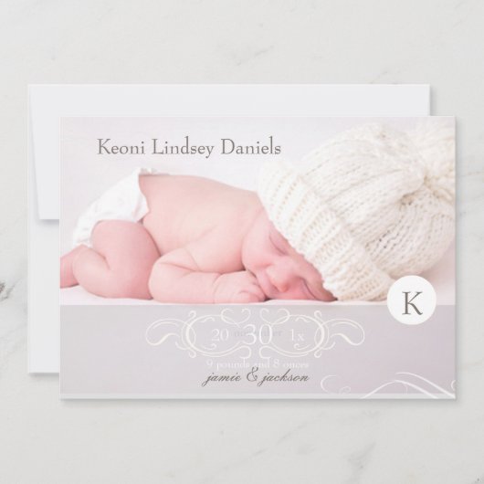 PixDezinesのレトロな巻物写真テンプレート 案内状 (正面)