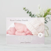 PixDezinesのレトロな巻物写真テンプレート 案内状 (スタンド正面)