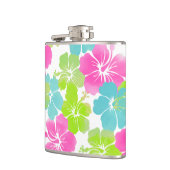 PixDezinesのレトロハイビスカス フラスク (左)